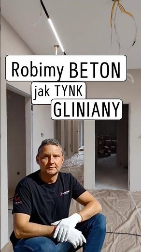 Robimy Beton Biszkoptowy jak Tynk Gliniany | Beżowy Beton Architektoniczny e-concreto | Beton Tynk