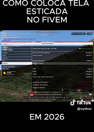 Como Colocar Tela Esticada no FiveM: Tutorial 2026