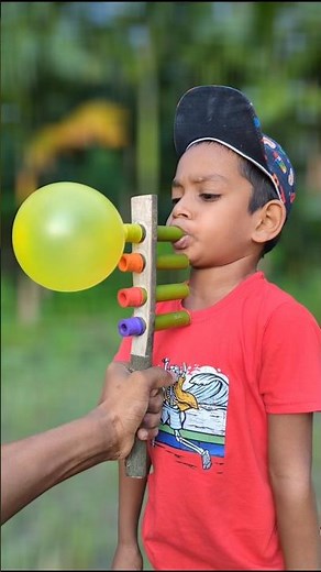 Creative Bamboo DIY | Handmade Eco-friendly Balloon Project | Innovative Village Idea