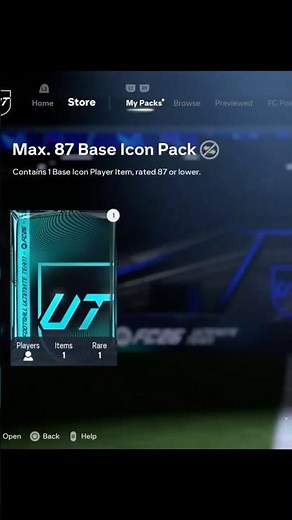 FIRST ICON PACK?!! 🔥10X MAX 87 BASE ICON PACKS