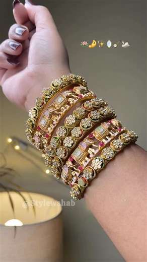 Shabista Naaz on Instagram: "Comment ‘link’ Metal bangles, wedding season, bangles for bride, Indian jewellery, glass bangles, hand bracelets, Meesho glass bangles @meeshoapp #meeshofinds #metalbangles #glassbangles #weddingseason #indianwedding #reels #explore"