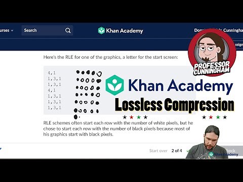 Lossless Compression (Khan Academy) - AP Computer Science Principles