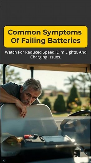Signs Your Golf Cart Batteries Are Dying