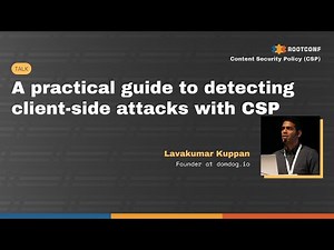 Using Content Security Policy (CSP) for detecting client side attacks.