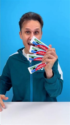 SECRET IN THE TOOTHPASTE! 😱 What Did 456 Find Inside? | #shorts