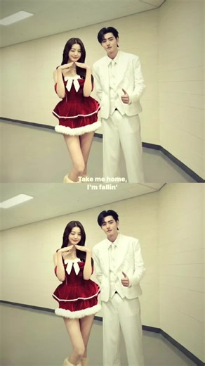 Engaging Visuals Featuring Sunghoon and Wonyoung