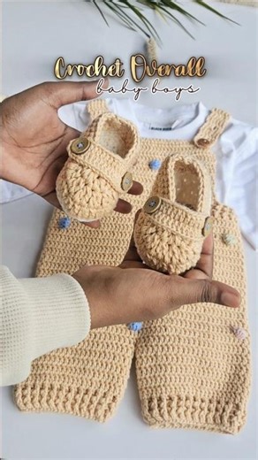 Finally Crochet Overall completed!! #crochetoutfit #romper #ytshorts