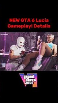 GTA 6 New Lucia Leaked Gameplay Details🤯💀 #cyberleek #gta6