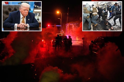 Trump threatens to invoke Insurrection Act if Minnesota won’t stop violent ICE rioters
