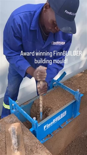 FinnBUILDER on Instagram: "FinnBUILDER makes a very strong wall, even for double and triple storey homes and office blocks! Fully accredited by the NHBRC by way of FinnBUILDER site specific rational designs. Major Banks in South Africa are granting building loans for structures to be built with FinnBUILDER. Winner of the All Africa Innovative Housing competition run by the South African Government, the NHBRC and ABSA Bank. Double the strength, twice as fast and nearly half the cost of normal bri