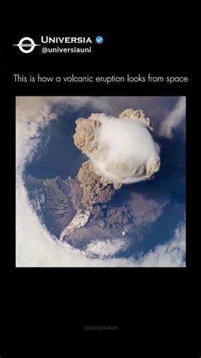 The Volcano That Punched a Hole in the Sky! 🌋🛰️
