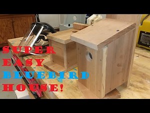 Super Easy Bluebird House!