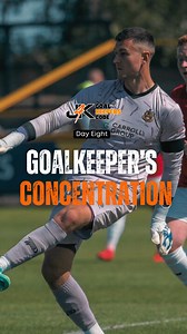 J4K Goalkeepers Code - Day Eight. Being a great goalkeeper means being fully engaged for every second of every game. concentrate on the present, focus on your breath, and block out distractions. stay mentally sharp, even when the ball is far from you. it’s about staying switched on, ready to make the game\u0002changing save when your team needs you most. want to learn FOR FREE how to have a bulletproof mindset just like a professional goalkeeper? write J4K in the comments section. #GoalkeeperMin
