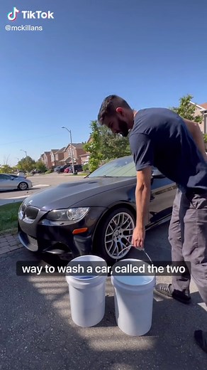 How to Wash Your Car with the Two Bucket Method