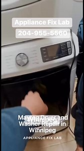 🔥 Maytag Dryer Repair – Fast & Reliable Service in Winnipeg! 🔥Is your Maytag dryer not heating, making strange noises, or taking forever to dry clothes? Don’t let laundry day turn into a nightmare! 😱✅ Expert Maytag Dryer Repairs – We diagnose & fix all issues!✅ Quick & Reliable Service – Get your dryer working ASAP!✅ All Models Covered – Front-load, top-load, and stackable units.✅ Winnipeg & Nearby Areas – We come to you!⚡ Chose the right side, Chose Appliance Fix Lab! ⚡📞 Call Now: (204) 955