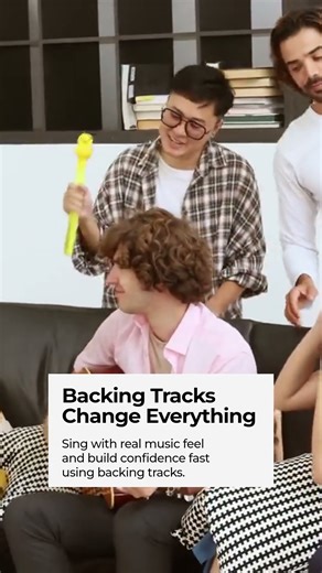 Boost Sight Singing with Backing Tracks