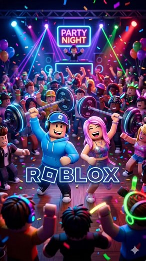 🔥Entraînement vs Fête sur Roblox 🥵 #Roblox #robloxshorts