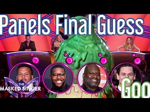 Panels Final Guesses on Goo / The Masked Singer USA Season 12 Ep. 10