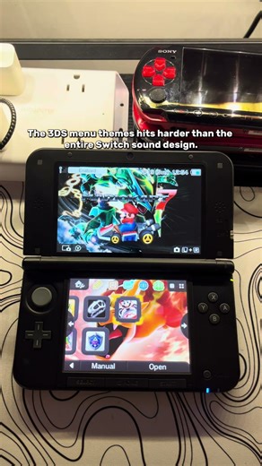 The 3DS menu themes hits harder than the entire Switch sound design.