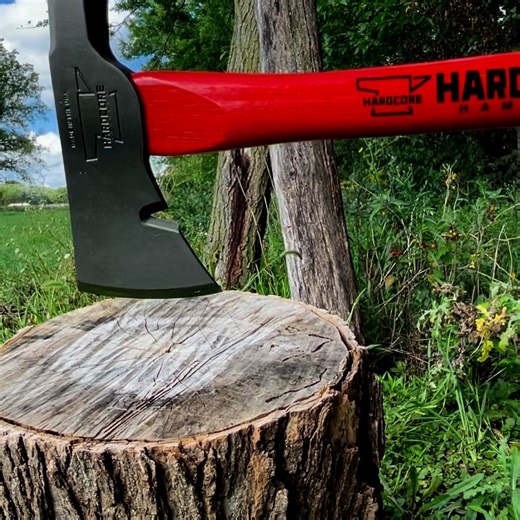 Hardcore Hatchets are built for real work, precision-forged, field-tested, and finished to outlast anything you throw their way. Crafted with American hickory and top-tier steel, it's the kind of tool you hand down, not throw away. | Hardcore Hammers