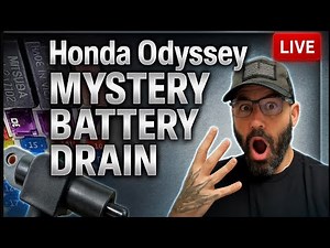 2002 Honda Odyssey PARASITIC DRAIN LIVE DIAGNOSIS — Door Locks Cycling, Fuel Door Issue