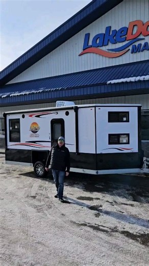 Just in! Our brand new 2026 Lake Days Edition LDM17X Ice Castle. We are very excited with how this house turned out and we believe it has the most functional amount of room out of any other 17' on the market. It keeps our signature trait of keeping the holes out away from the couches and of course it's an RV Edition. Check it out! . . #rv #lakedays #icefishing #icecastle #rvlife | Lake Days Marine