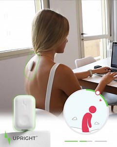 Quick Posture Tip: Are you on a phone or computer 4 hrs/day? You can use this “screentime” to strengthen your posture, back, and core. See how 350,000 people have mastered their posture with our smart trainers. Get yours here: http://uprightpose.com | UPRIGHT