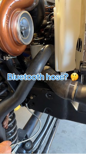 Coolant delete hose or the new Bluetooth hose? 🤔#fordtrucks #fummins #cumminsswap #nothingfits #thursdaynight #shoplife #isitdoneyet | Black Sheep Customs
