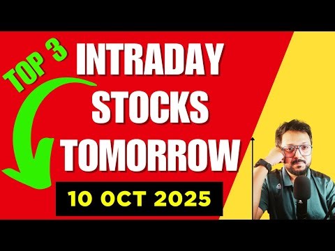 Expert Picks BEST Intraday Stocks for Tomorrow