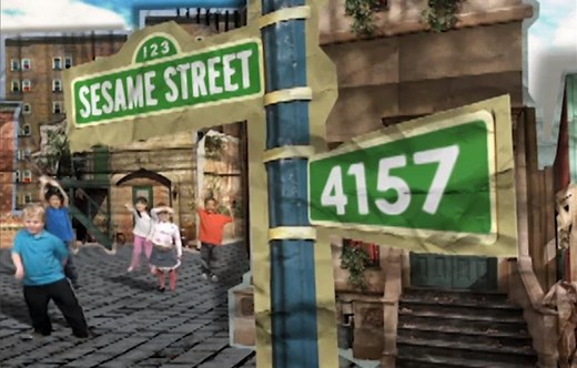 Sesame Street Episode 4157 Elmo teaches Abby to make believe