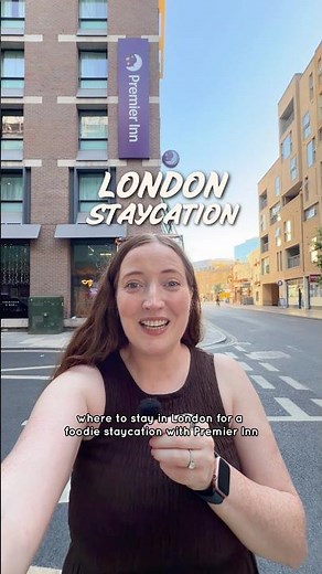 ad Where to stay in London if you’re a foodie 📍Premier Inn #londonfood #Londonhotels #premierinn