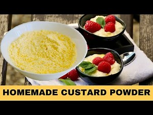 Homemade Custard Powder | Eggless Custard Powder in 1 Minute | Moms Goodies