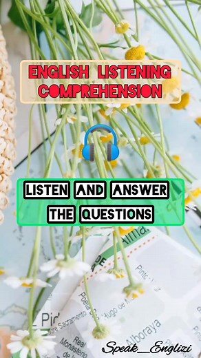 English Listening Practice: Test Your Skills with Comprehension Questions