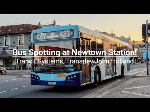 Transit Systems, Transdev John Holland - Bus Spotting at Newtown Station