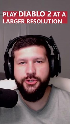 How To Install SvenWrapper & Play Diablo 2 At A Larger Resolution #Shorts