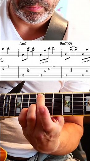 Major Scale Harmonized With Shell Voicings aka 3-note chords + 11th For Guitar #guitarchords