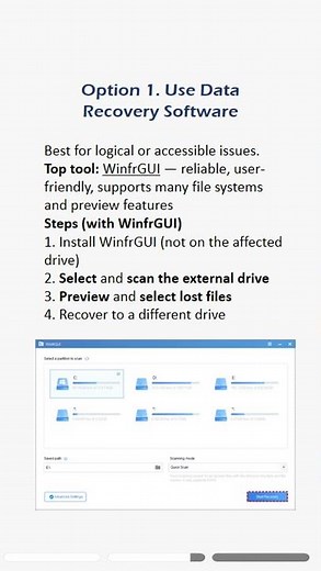Learn how to recover data from an external hard drive easily #externalharddrive