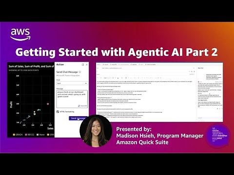 Getting Started with Agentic AI Part 2: Amazon Quick Suite Learning Series