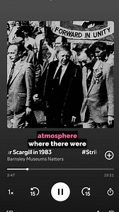 The latest episode of the Barnsley Museums podcast is out now! It features an interview with Arthur Scargill in 1983, giving an insight into his early life in Barnsley where he speaks about his family and what inspired him. Listen here or search Barnsley Museums in your usual podcast provider bit.ly/BarnsleyMuseumsNatters The interview is from a collection of Barnsley Archives and Local Studies casettes that have recently been digitised, we will be sharing more interviews like this in the near f