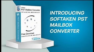 Softaken PST Mailbox Converter to convert PST to MBOX, EML, EMLX, MSG, VCF