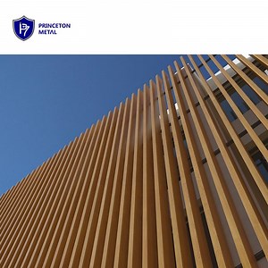 [Hot Item] Princeton Metal Auminum Batten Screen Facade