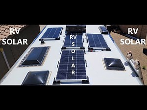 DIY-Install RV Drill Free Solar Panel Mounts