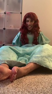 Ariel's First Encounter with Her Feet