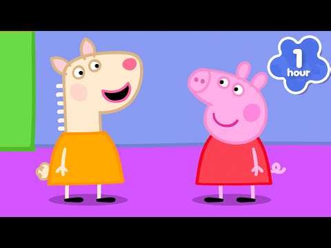 Peppa Pig incontra Lotte Lama 🌍 nuova amica tedesca | Episodi Completi
