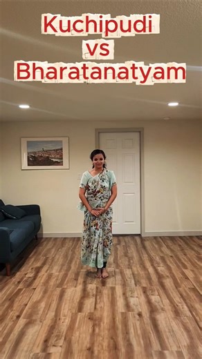 Kuchipudi vs Bharatanatyam | Variations of Thai Thai Dit Dit Thai #samesamebutdifferent