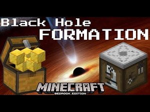 How To Form A Black Hole In Minecraft, Scientifically