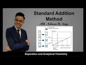 Standard Addition Method - Dr Edison H. Ang - EAVERSITY