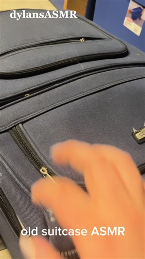 Old suitcase ASMR! Enjoy🥰 #asmr #lofiasmr #asmrnotalking #asmrtriggers #fyp