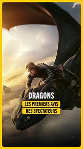 "Tout le monde veut un dragon en animal de compagnie" 😍 Le réalisateur Dean DeBlois était à l’avant-première… et les spectateurs ont adoré le film ! 🐉 Dragons arrive fort, prêt à enflammer les salles. Prenez votre envol, le 11 juin au cinéma. #dragonslefilm | AlloCiné