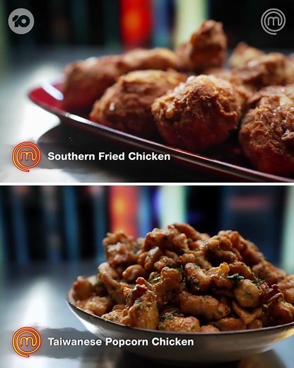 31K views · 728 reactions | Take a walk on the fried side with Julie and Jenn's crispy chicken!  | MasterChef Australia | Facebook
